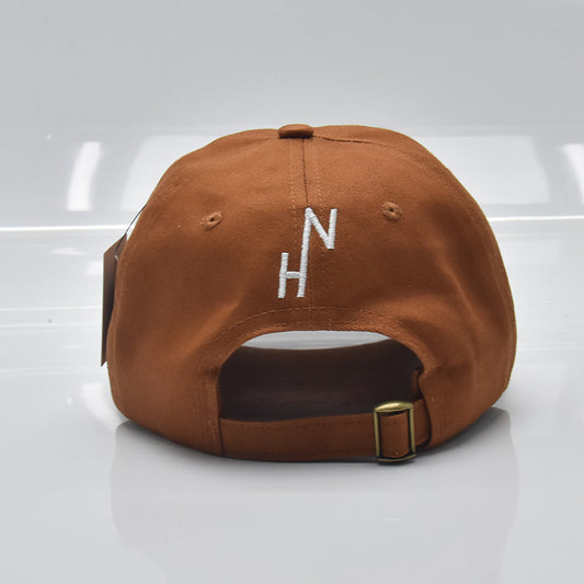 TNHP baseball hat in caramel brown